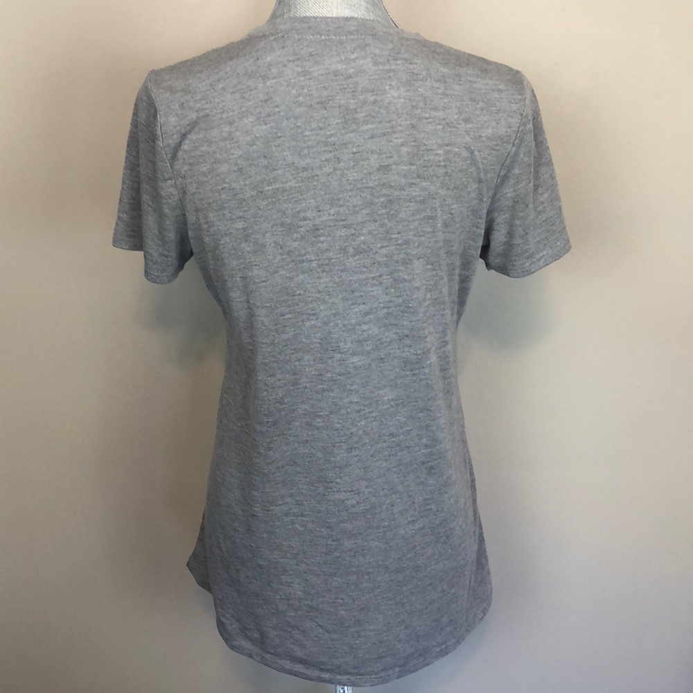 Disney Minnie Mouse Gray Short Sleeve T Shirt Large - Picture 5 of 6